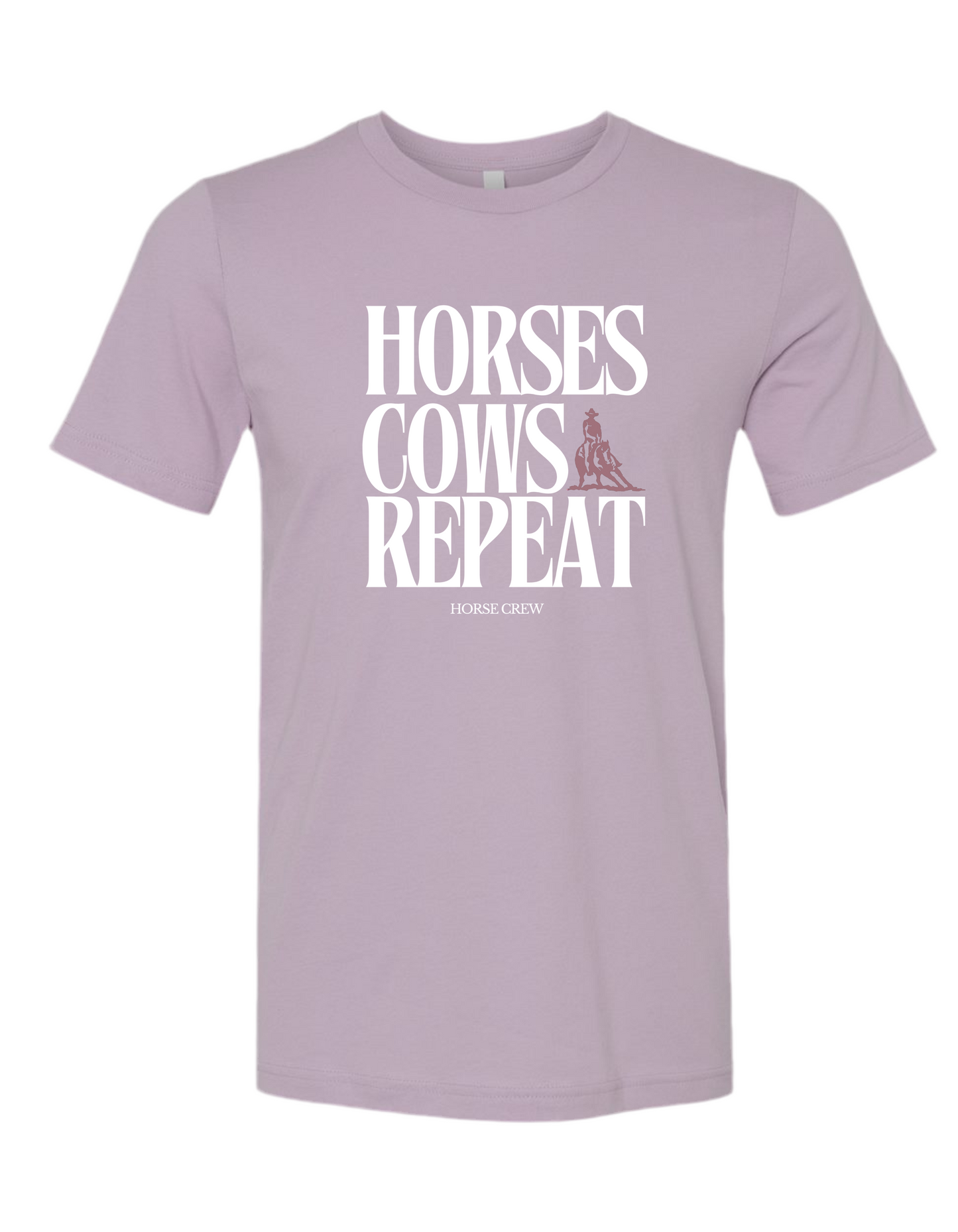 HORSES COWS REPEAT | TEE